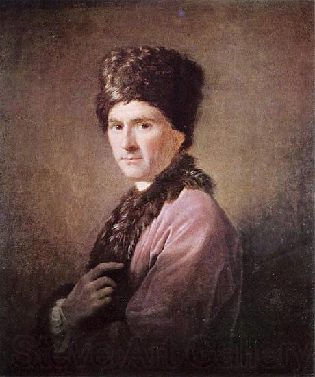 Allan Ramsay Portrat des Jean-Jacques Rousseau France oil painting art
